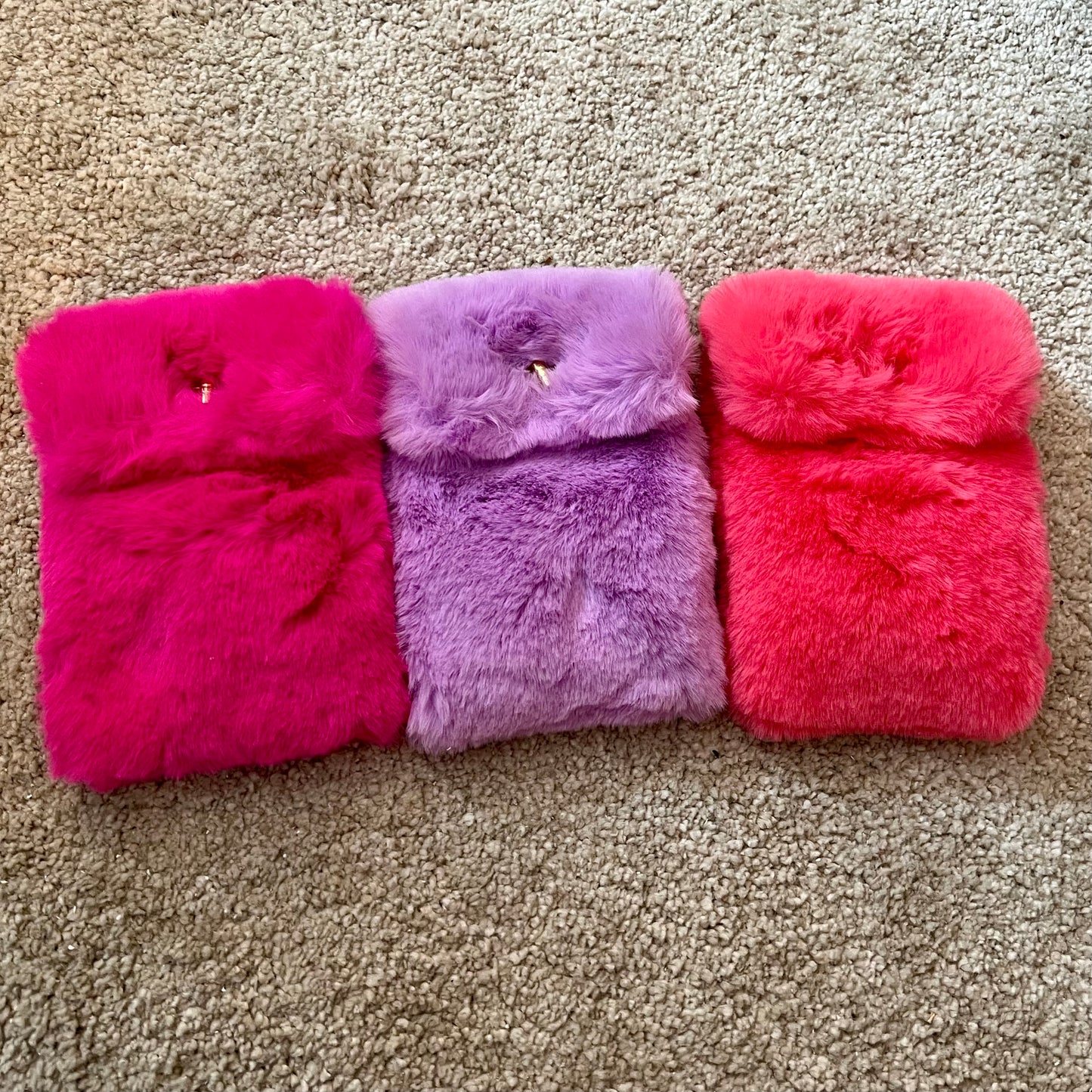 Handytasche Flausch rosa