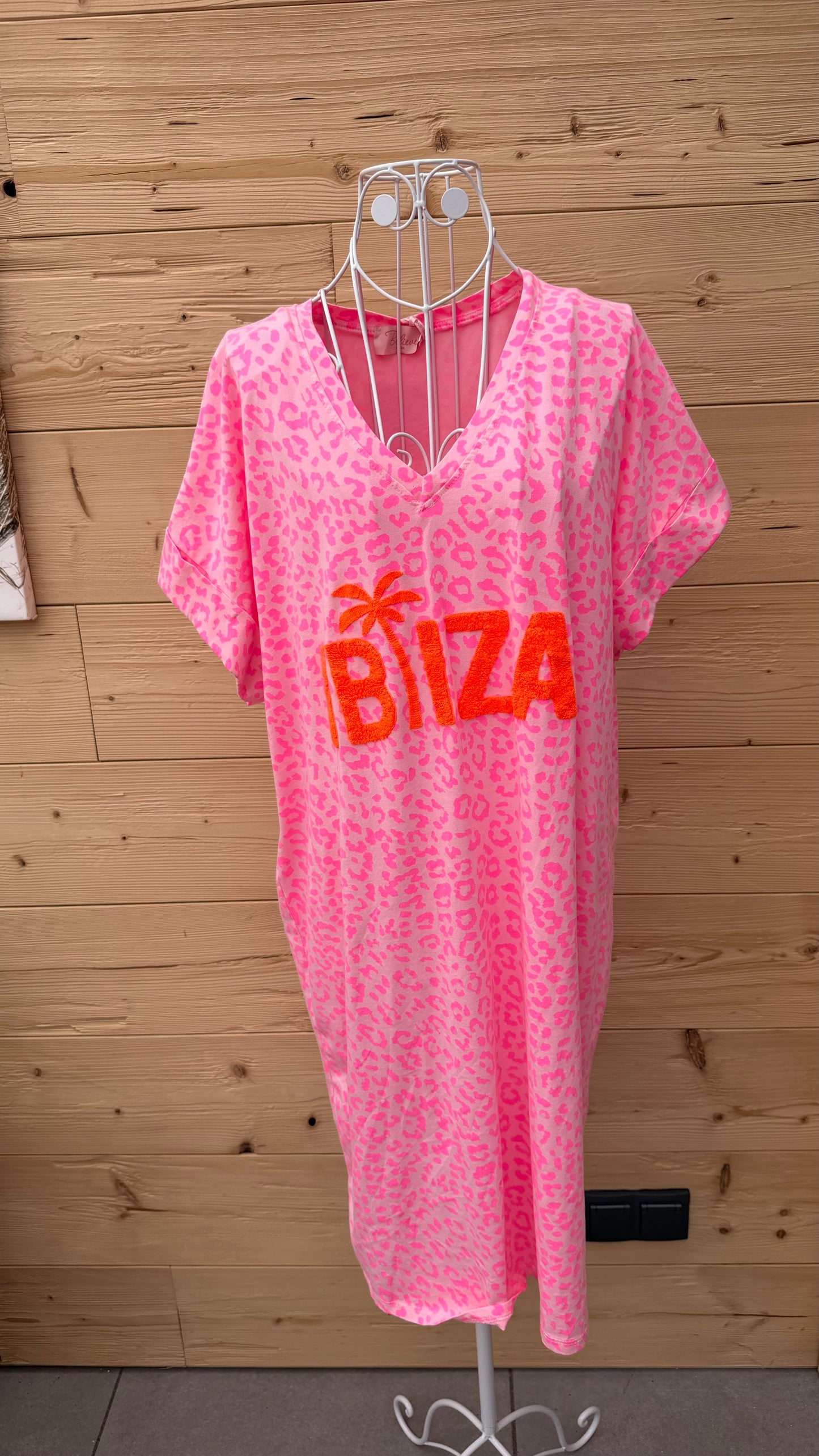 Kleid Ibiza pink