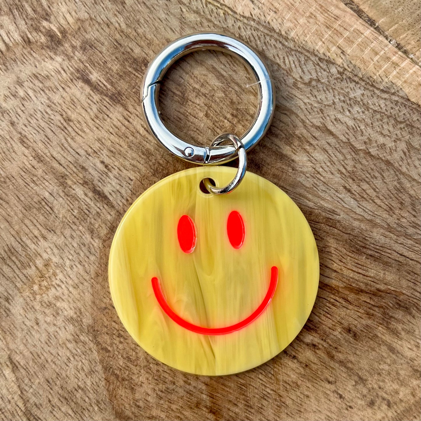 Schlüsselanhänger Smiley
