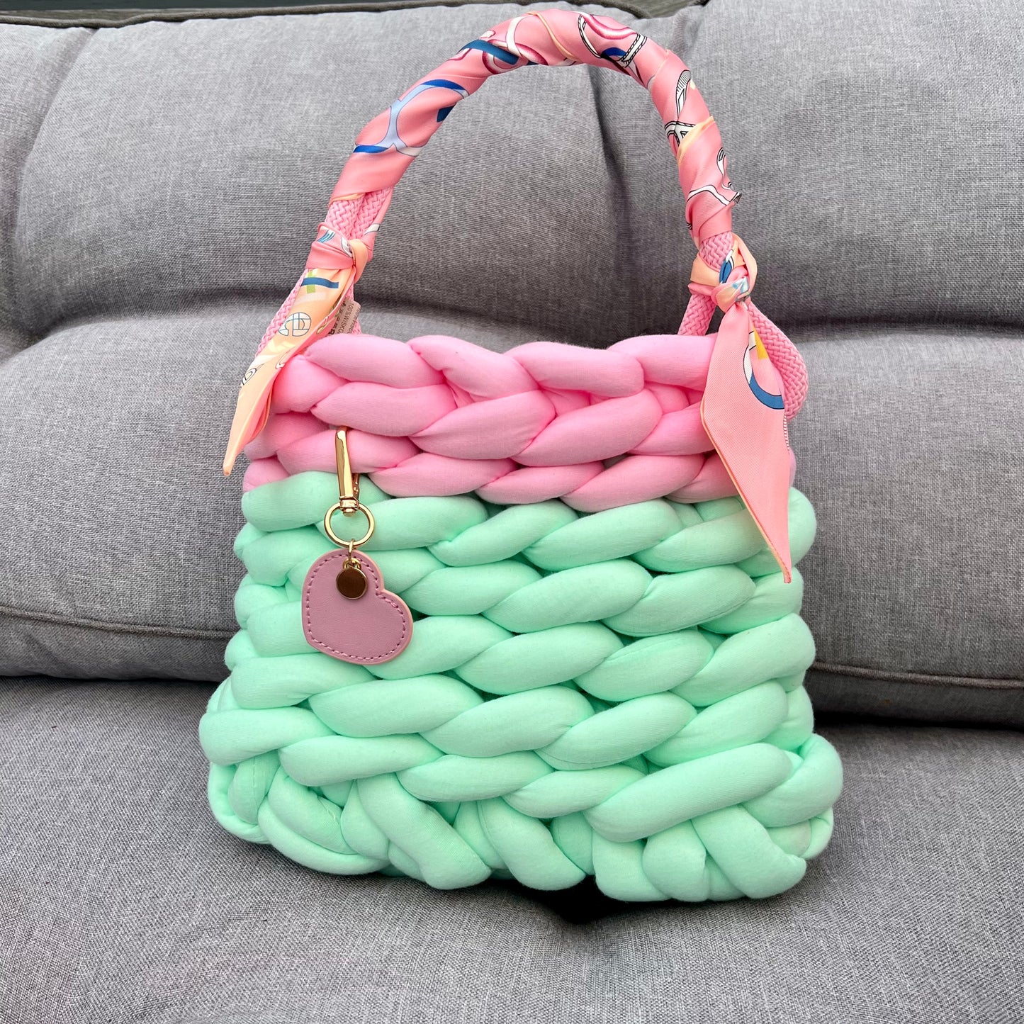 Grobstricktasche Nora