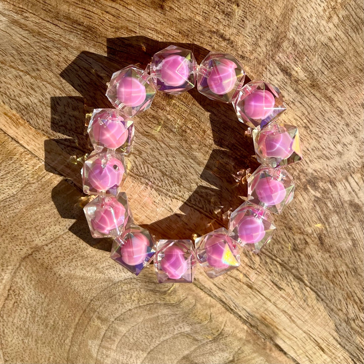 Armband hot summer rosa