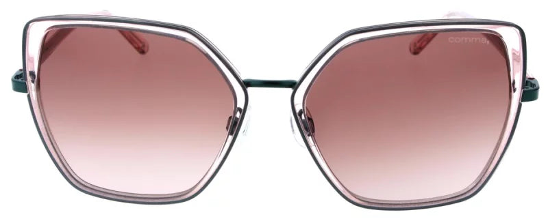 Comma, Sonnenbrille 77180 c.07 55/17 grün-rosa/ braun Verlauf