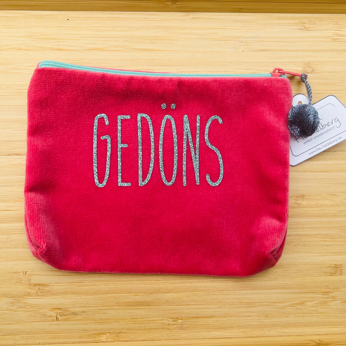 Kosmetiktasche Frau Heidelberg klein Gedöns