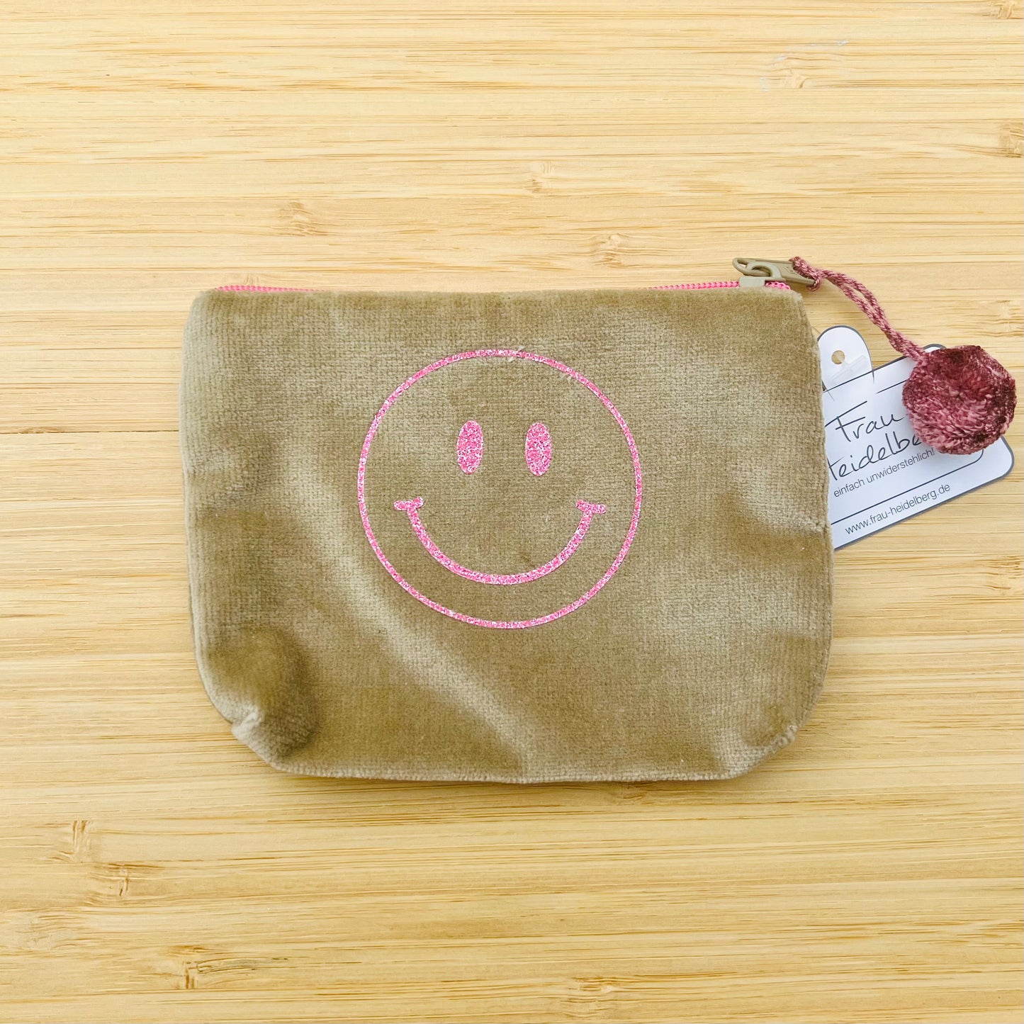 Kosmetiktasche Frau Heidelberg klein smiley