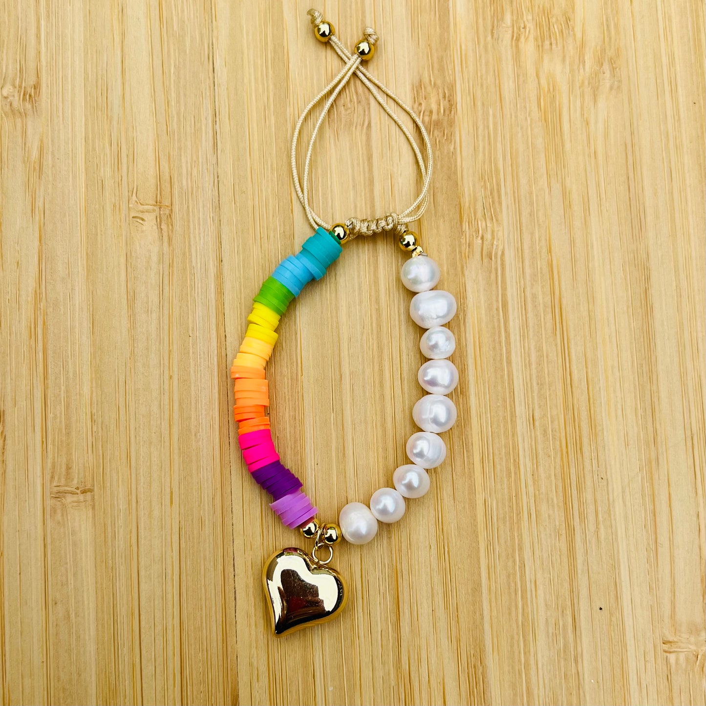 Armband Herz bunt