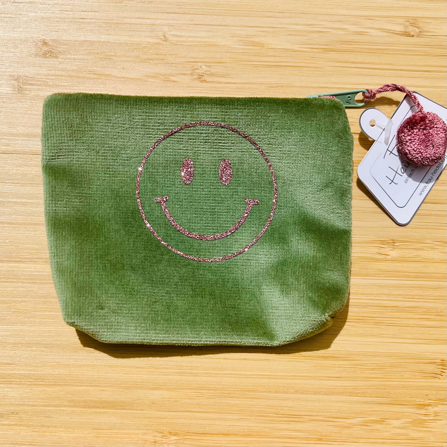 Kosmetiktasche Frau Heidelberg klein Smiley