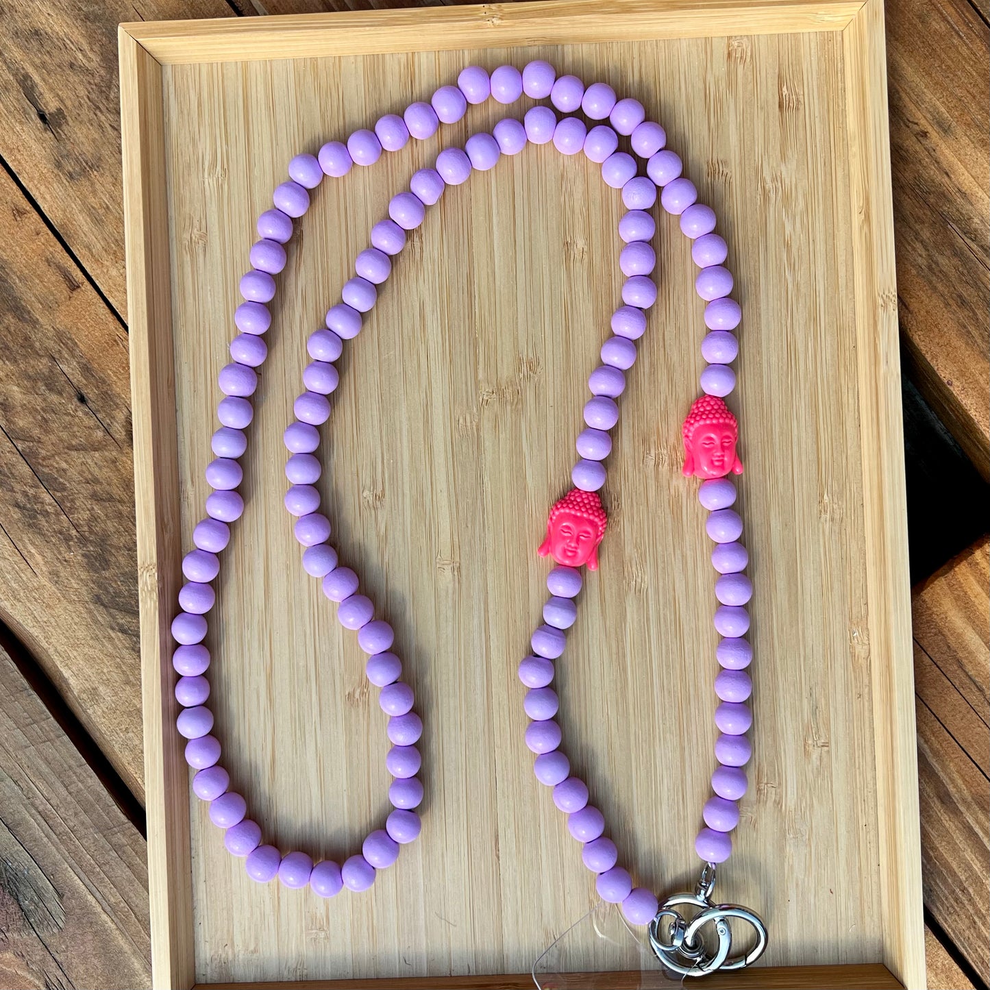 Handykette mit Buddhakopf