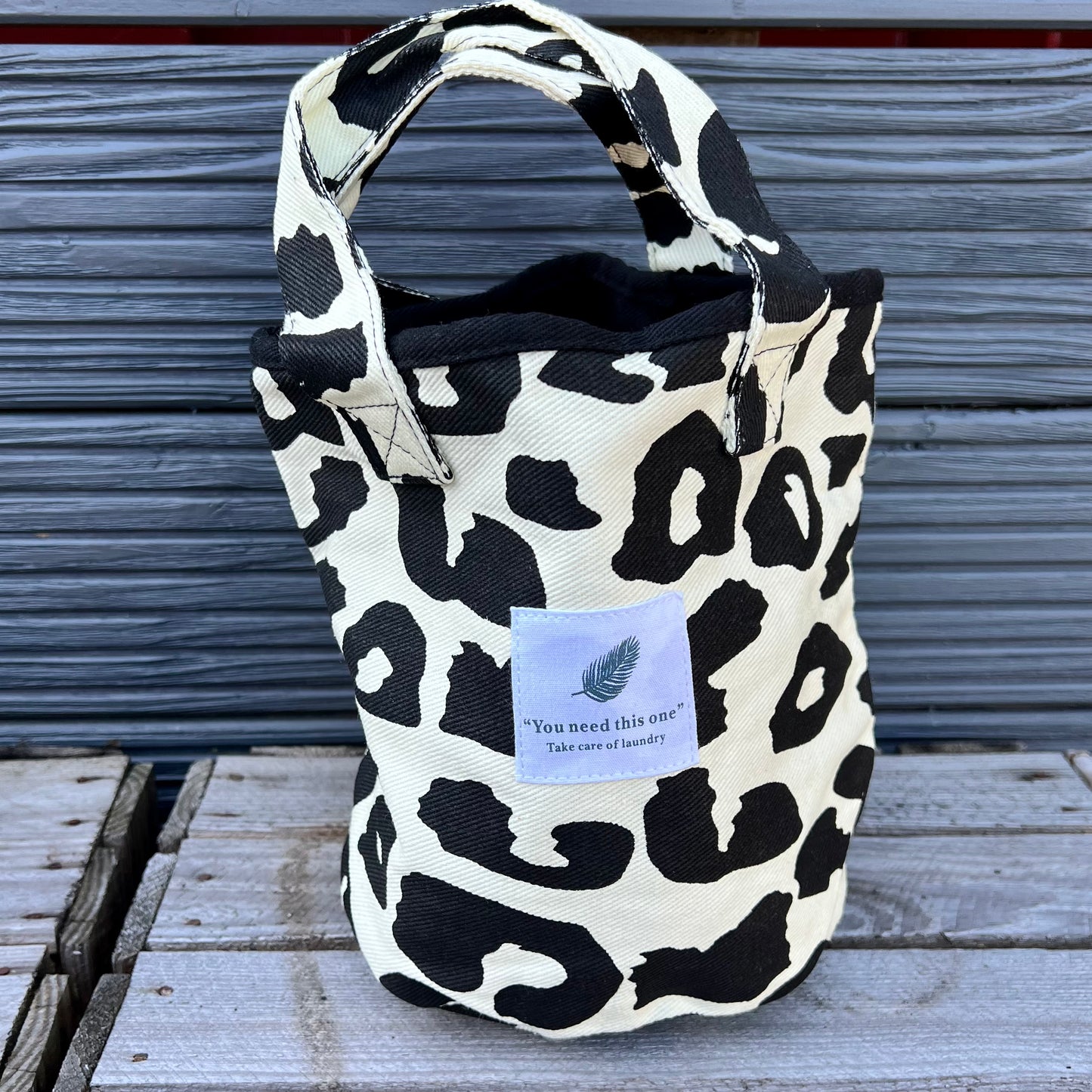 Tasche klein leo schwarz