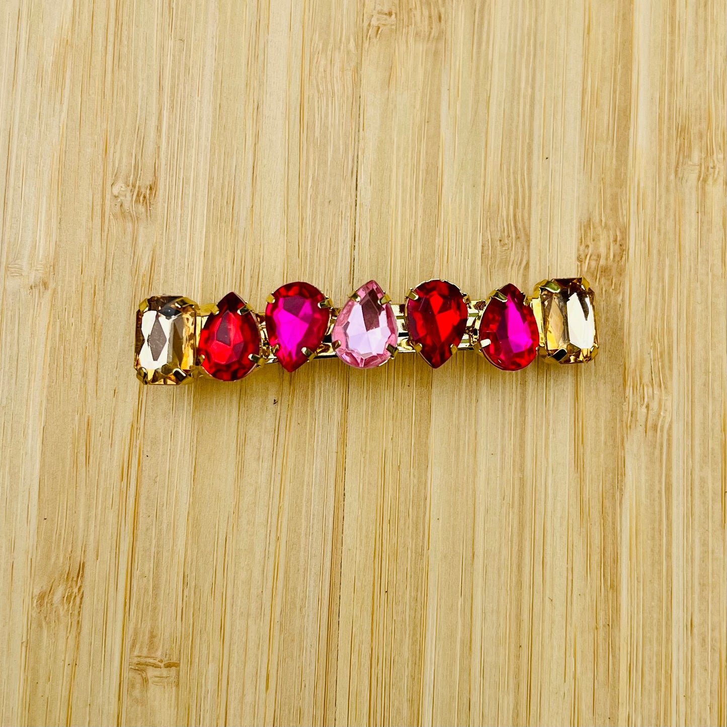 Haarspange groß crystal