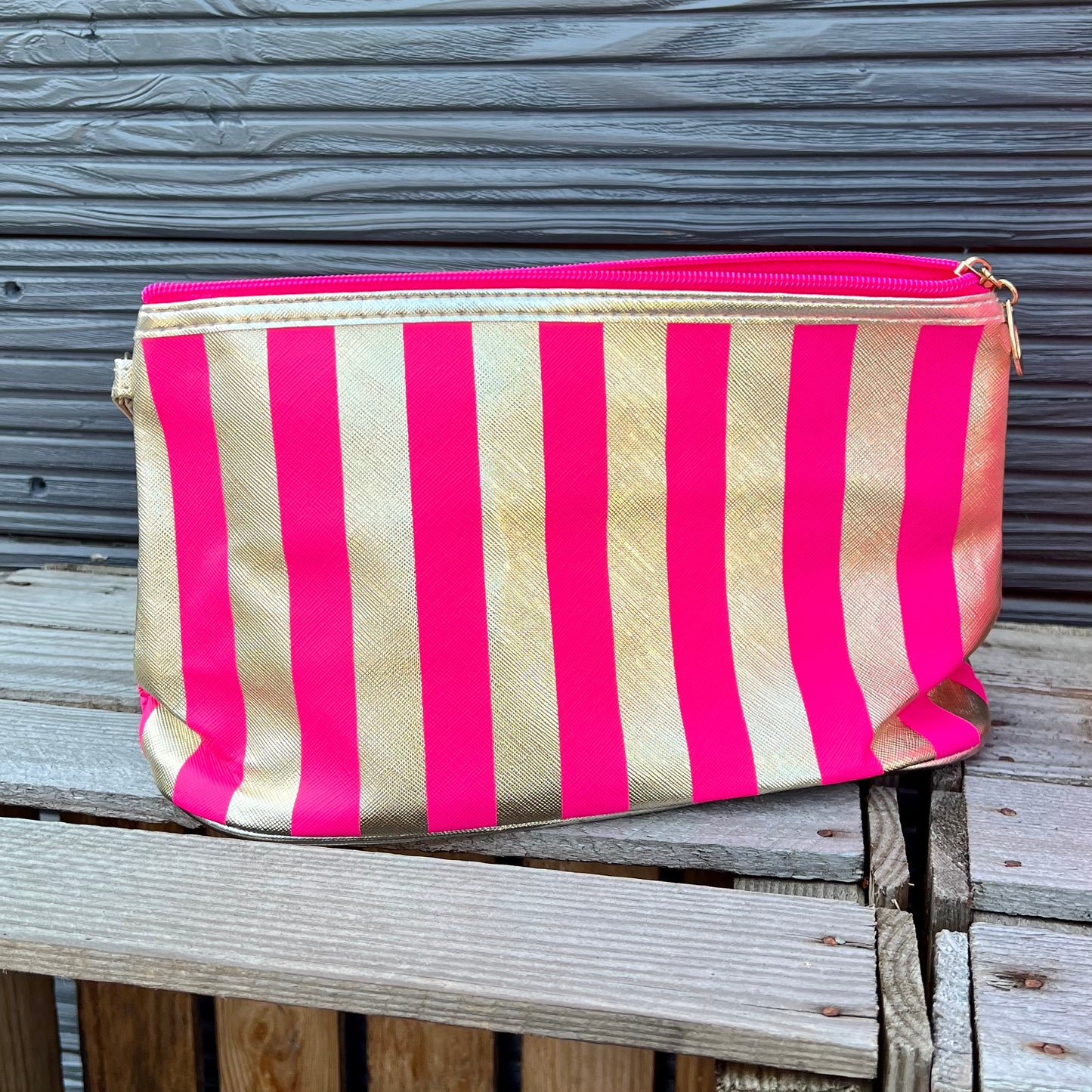 Kosmetiktasche Streifen