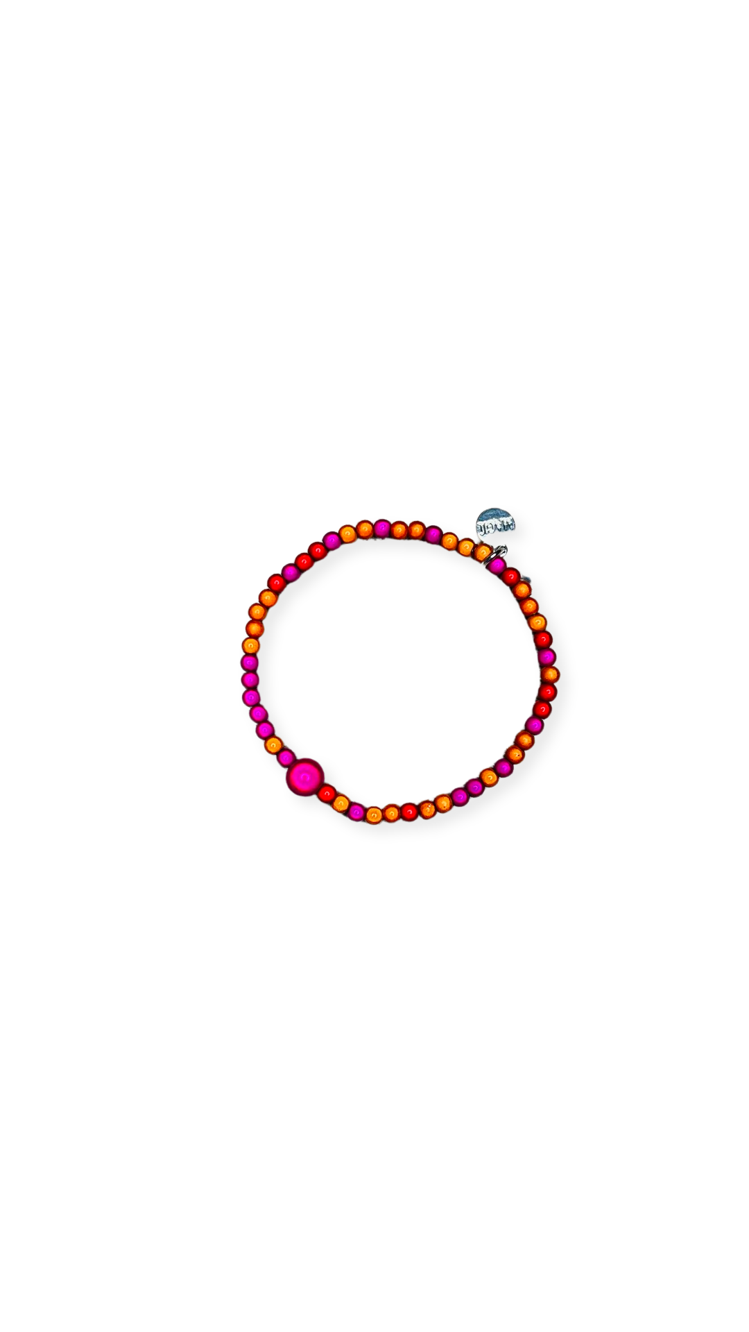 Armband Magic Pearl hot pink fun mini