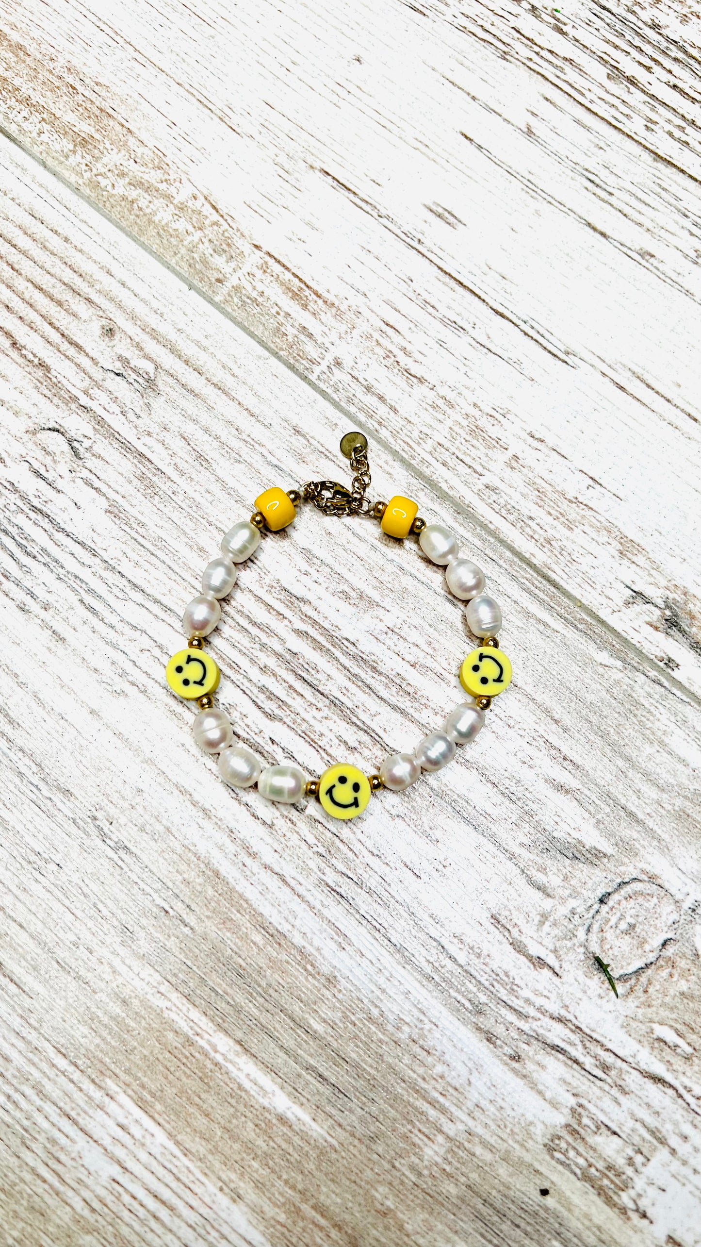 Perlenarmband Smile