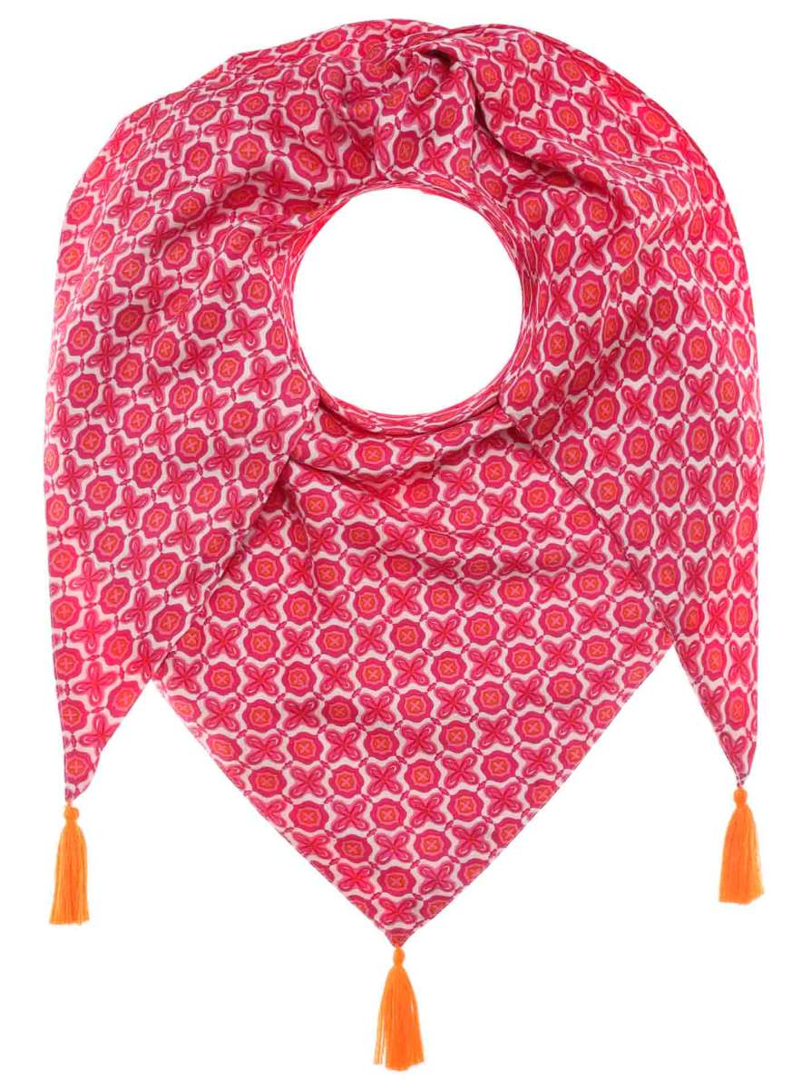 Zwillingsherz Tuch Taina pink