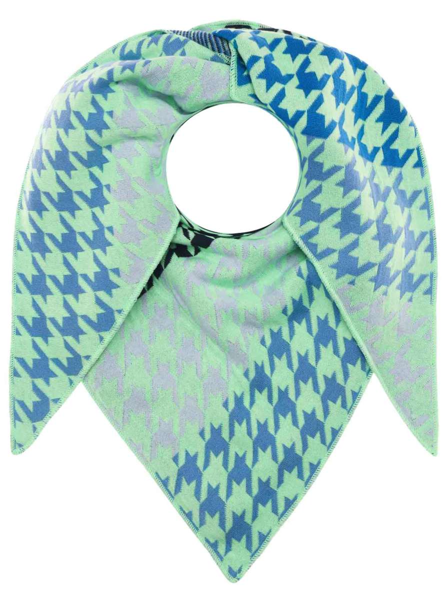 Zwillingsherz Tuch Christa grün