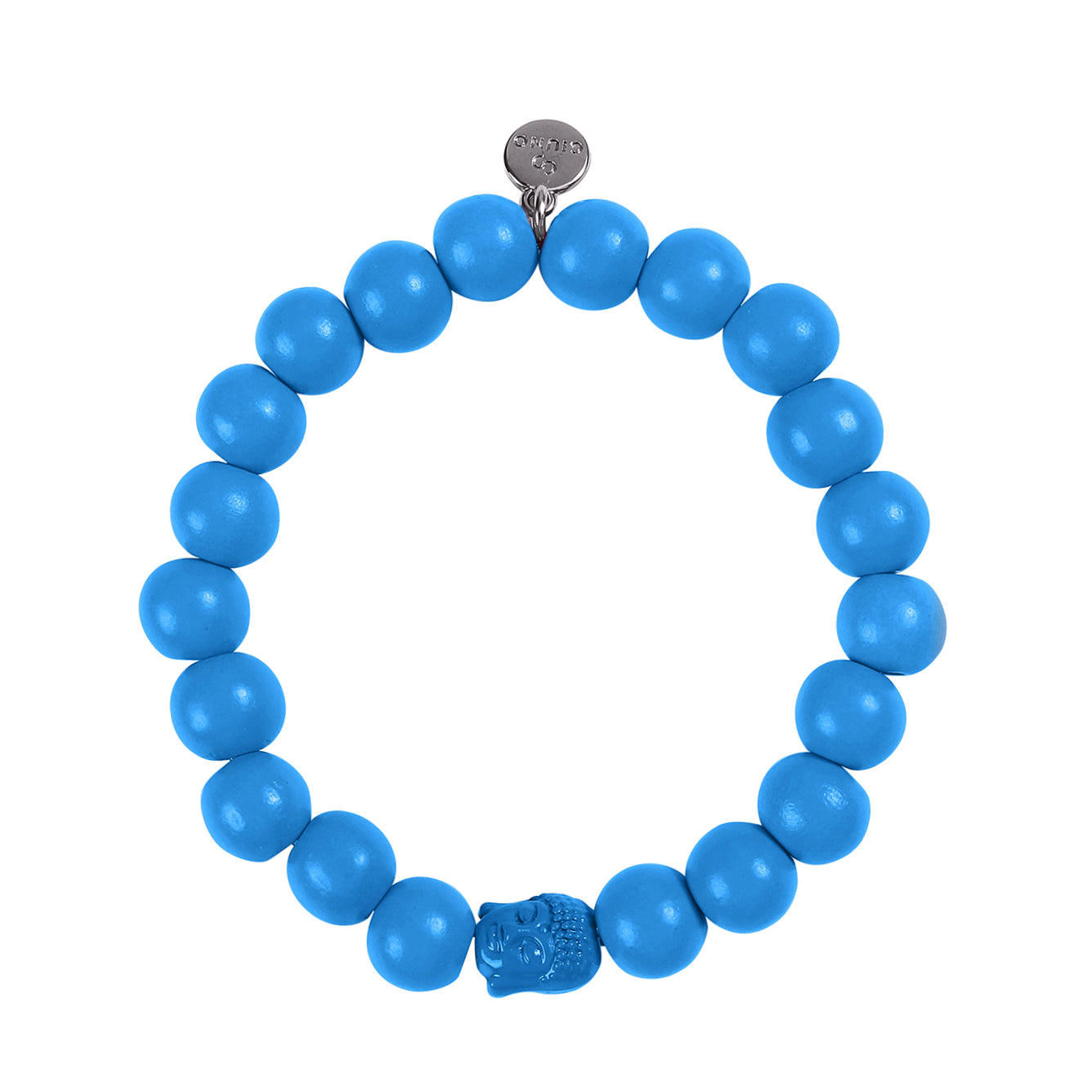 Elastisches Armband mit Buddha Kopf