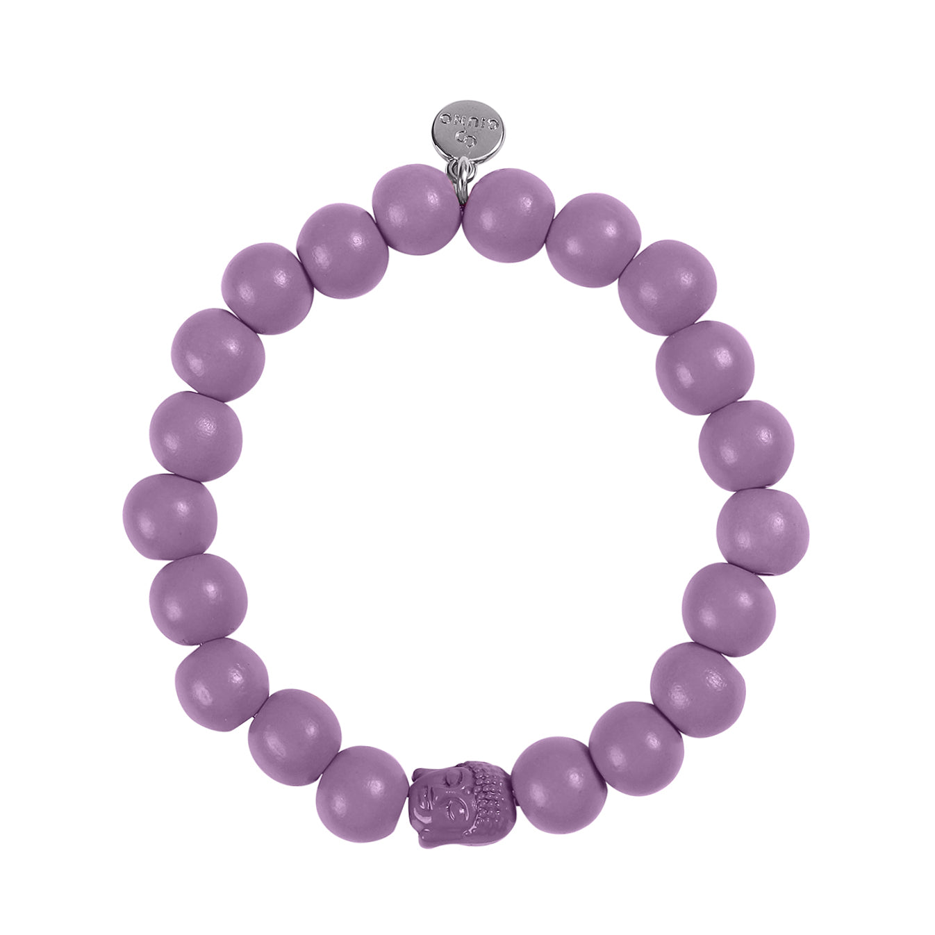 Elastisches Armband mit Buddha Kopf