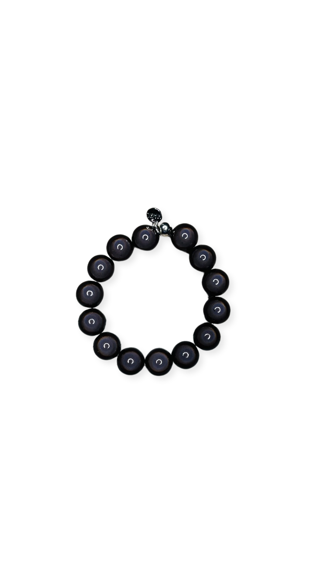 Armband Magic Pearl Anthrazit