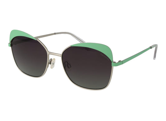Comma, Sonnenbrille 77146 c.25 56/18 türkis, grau Verlauf