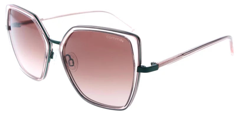 Comma, Sonnenbrille 77180 c.07 55/17 grün-rosa/ braun Verlauf