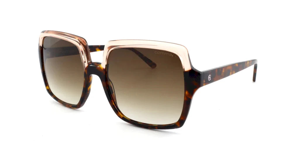 Comma, Sonnenbrille 77161 c.66 55/18 havanna braun-rosa / braun Verlauf